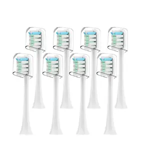 Сменные насадки для зубной щетки CHENSONG, Standard (8 Pieces) [White]