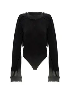 Боди с длинным рукавом Knwls, черный