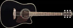 Акустико-электрогитара Oscar Schmidt OG2CEB Dreadnought Cutaway с грифом из красного дерева, 6 струн