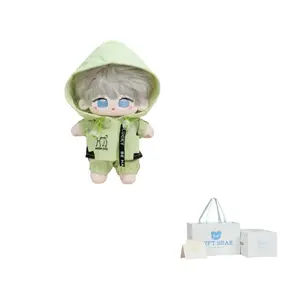 Кукла плюшевая из хлопка для переодевания высотой 20см ZUOXIONG