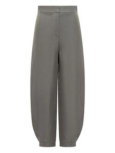 Широкие брюки Emporio Armani, серый