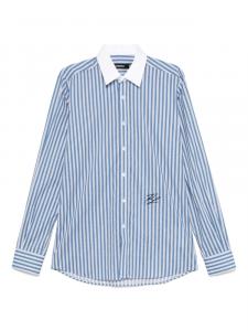 Полосатая рубашка Karl Lagerfeld, синий