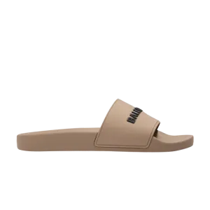 Кроссовки Balenciaga Wmns Pool Slides Beige, коричневый