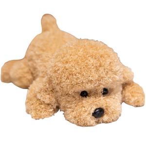 Магнитная плюшевая кукла щенок 33см/38см/48см высота Tak Bebe, хаки