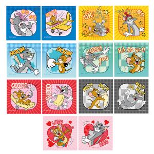 Сюрприз бокс Tom And Jerry с приколом слепая коробка товары одиночная мистери бокс/полная коробка 12 шт TOI