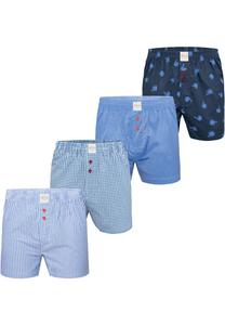 Боксеры 4-PACK CORE Phil & Co. Berlin, синий