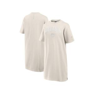 Женское платье-футболка cream boston celtics elements go tri-blend Fanatics