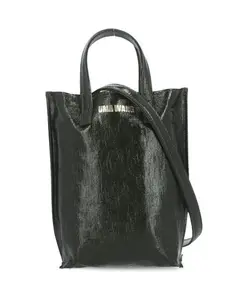 Зеленая льняная сумка через плечо для женщин Uma Wang, зеленый