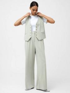 Широкие брюки French Connection, цвет Pistachio Green
