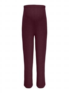 Only Maternity Широкие брюки 'OLMLola' в цвете бургунди