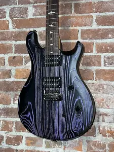 Электрогитара PRS SE Sandblasted CE 24 - пескоструйная фиолетовая, лимитированная серия, поддержите малый бизнес и приобретите ее здесь!