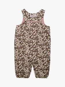 Детские комбинезоны Baby Liberty Mitsi Floral Trotters, Mocha Mitsi