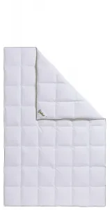 Пуховое одеяло fjödur "Феликс", обычный, наполнитель 90% пух, 10% перо, чехол 100% хлопок, (1 шт.), пуховое одеяло 135х200 см и другие размеры, на лето или зиму, белый