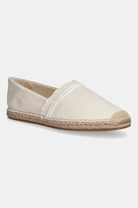 Эспадрильи FRINGE CANVAS CLOSED ESPADRILLE Tommy Hilfiger, бежевый