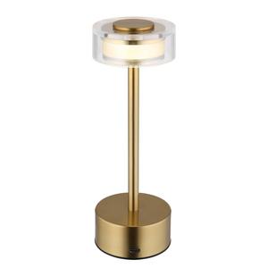 Светодиодная настольная лампа Globo Lighting Shira, акриловое стекло / железо - 1 лампа - латунь
