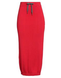 Юбка миди Brunello Cucinelli, красный