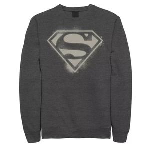 Мужской свитшот с логотипом DC Comics Superman, аэрозольной краской и трафаретом Licensed Character