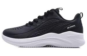 Кроссовки мужские низкие черный/белый  Qiaodan