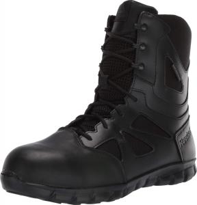 Рабочие тактические ботинки Reebok Work Sublite Cushion Tactical 8" CT, размер 9.5 2E (американский размер), черные No Brand, черный