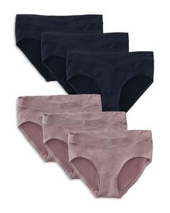 Трусы для беременных Ingrid & Isabel, 2 шт. в упаковке по 3 шт, мультиколор