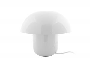 Настольная лампа "Жирный гриб" 29/29/25 см Leitmotiv, белый
