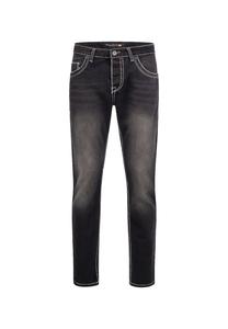 Джинсы комфортного кроя, толстые швы, свободный крой Rock Creek, темно-серый