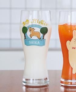 Стеклянная бутылка 465 мл В сотрудничестве с Cure Rice Studio Clip, цвет There Are Only Deer 03