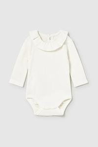 Хлопковый боди для малышей Mayoral Newborn, бежевый