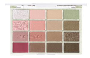 Матовая классическая палетка теней для век на 16 цветов, легко растушевывается, подчеркивает глаза, 14 г WAKEMAKE