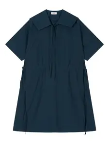 Платье мини с кулиской Tomboy, зеленый