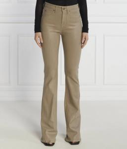 Джинсы женские Pinko клеш, бежевый