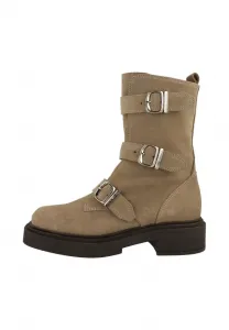 Ботинки на платформе clipper Steve Madden, Taupe Suede