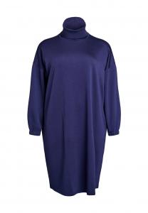 Платье Zizzi Jersey dress, Evening Blue/Dark Blue
