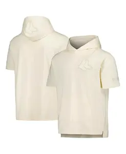 Мужская кремовая толстовка-футболка Boston Red Sox Neutral Pro Standard