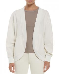 Кардиган с открытой передней частью Three Dots Sean Cocoon, белый