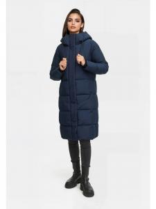 Зимняя куртка N099 темно-синего цвета Marikoo