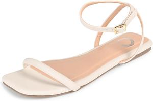 Женские сандалии Journee Collection Veena Flat, слоновая кость