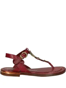 Декорированные сандалии A.S.98, красный