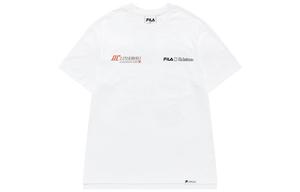 Футболка женская стандартная белая FILA FUSION