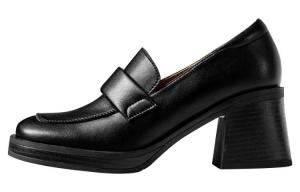 Лоферы 7 см женские Wonderful couple, Black