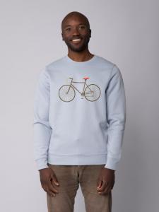 Толстовка wat? Apparel Fahrrad, цвет serene blue