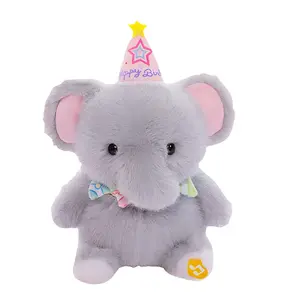 Плюшевая кукла с животными, которая хлопает, поет и танцует, высотой 20 см XTHOT