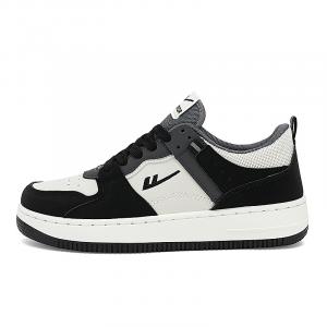 Кроссовки WARRIOR Skateboarding Shoes Unisex Low-top, бежевый/черный