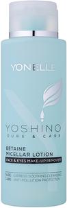 Мицеллярная вода Yoshino pure&care с бетаином для интенсивного увлажняющего эффекта Yonelle, 400 мл