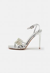 Босоножки на высоком каблуке DELORES - Sandals Simmi London, серебряный