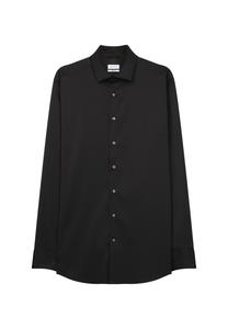 SEIDENSTICKER Рубашка на пуговицах Regular fit в черном цвете