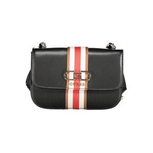 Черная полиэтиленовая сумка Guess Shoes