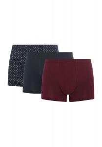 Трусы, 3 шт, эластичный пояс, мужские DUNMORE, цвет Bordaux Combo