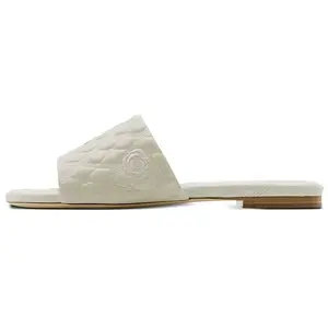 Шлепанцы женские белые Burberry