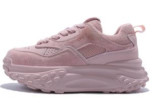 Кроссовки женские толстые низкие Junjali, бежевый